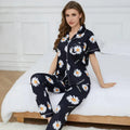 Sun Flower Half Sleeves CO-ORD SET For Women
