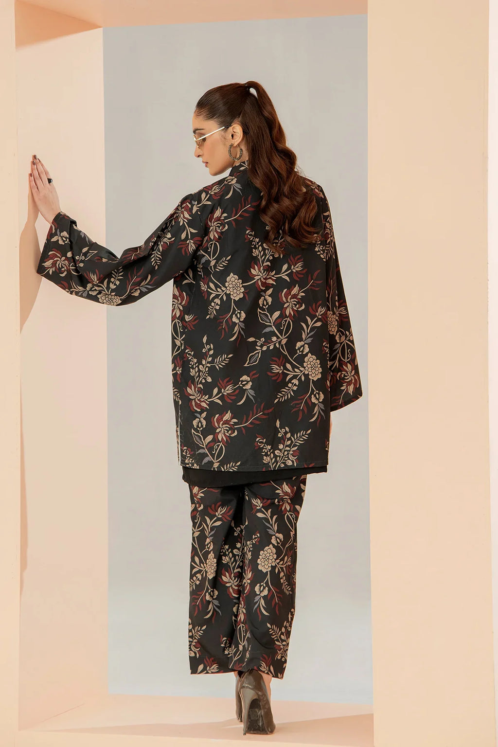 BLACK FLOWER 3 PCS SET