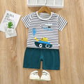 Boom Panzer Printed Short Sleeve Kids Wear