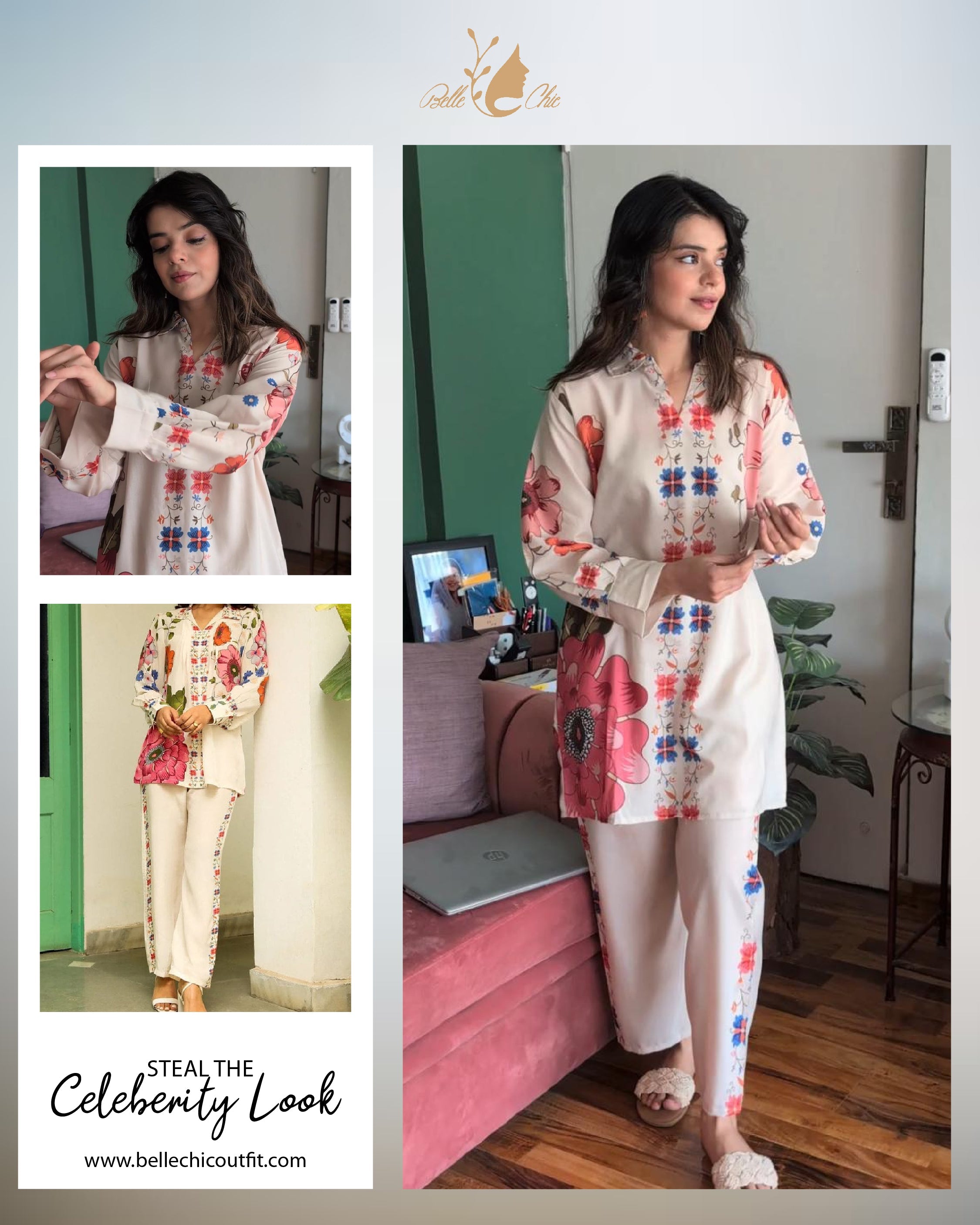 Bloom Printed CO-ORD Set