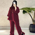 Winter Bottom Cut Style 2 Pcs Outfit