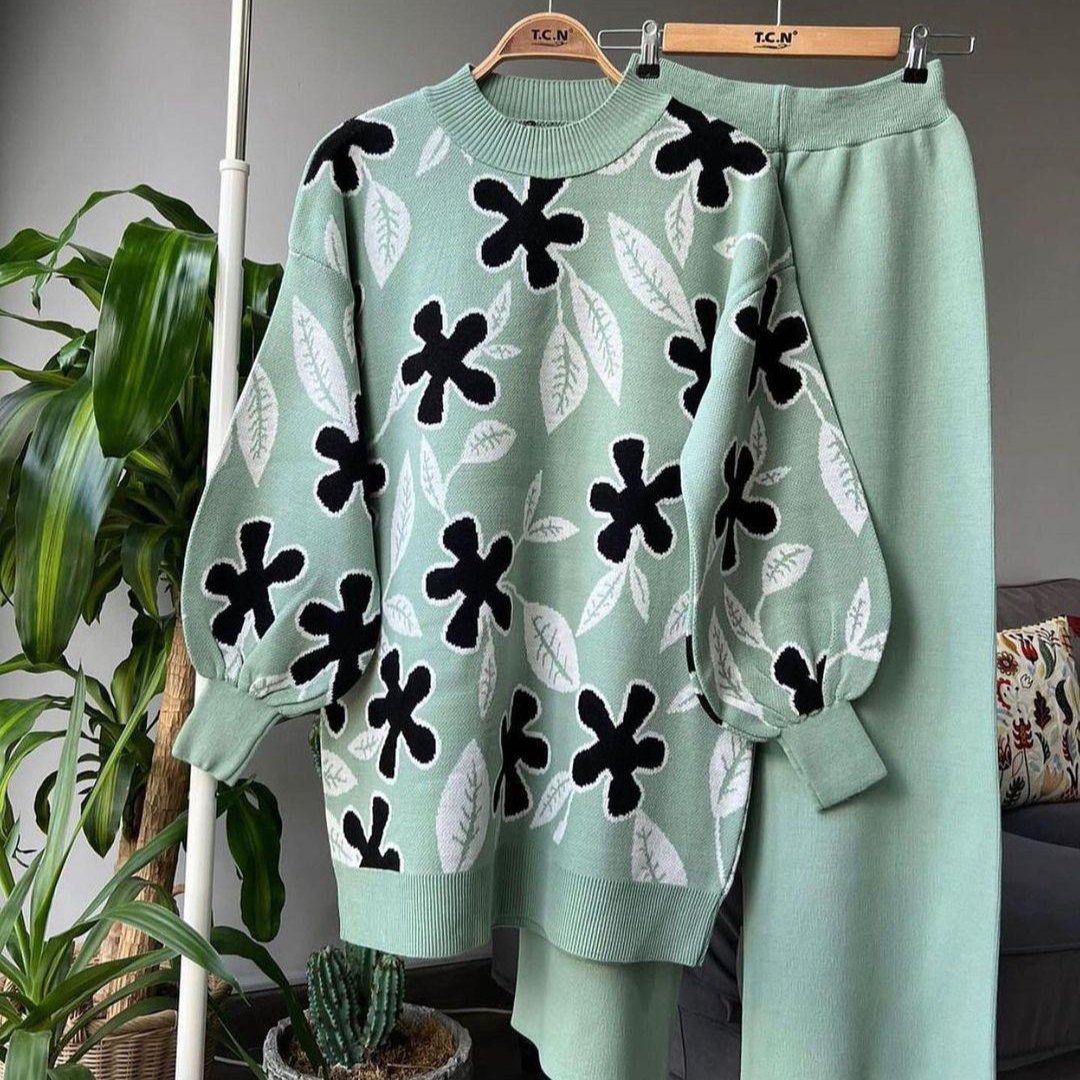 Turkish Style Winter Leaf CO-ORD SET