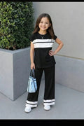 Midnight Elegance Girls Co-Ord Set (2-Piece Outfit) (Copy)