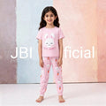 PINK CUTE RABBIT  Printed Kids Night Suit