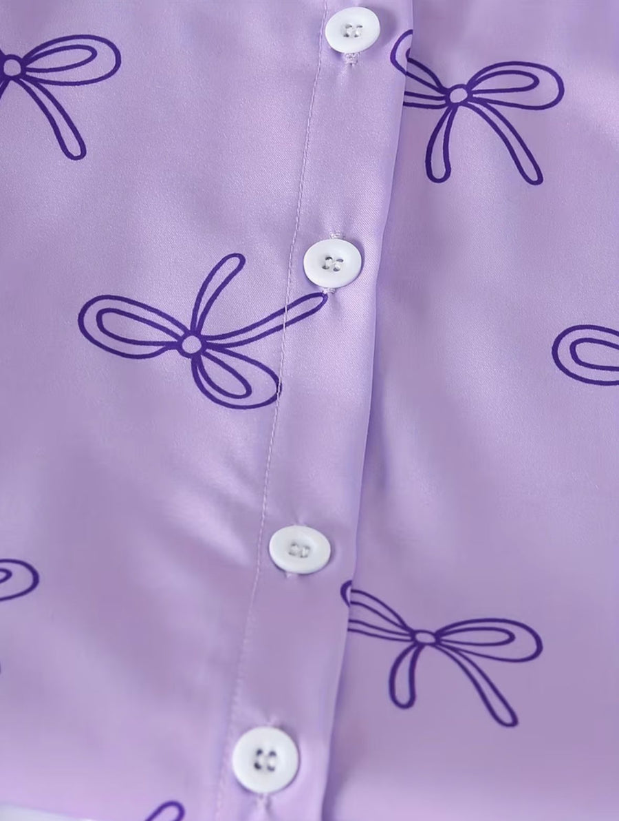 Pretty in Purple Kids Wear Outfit