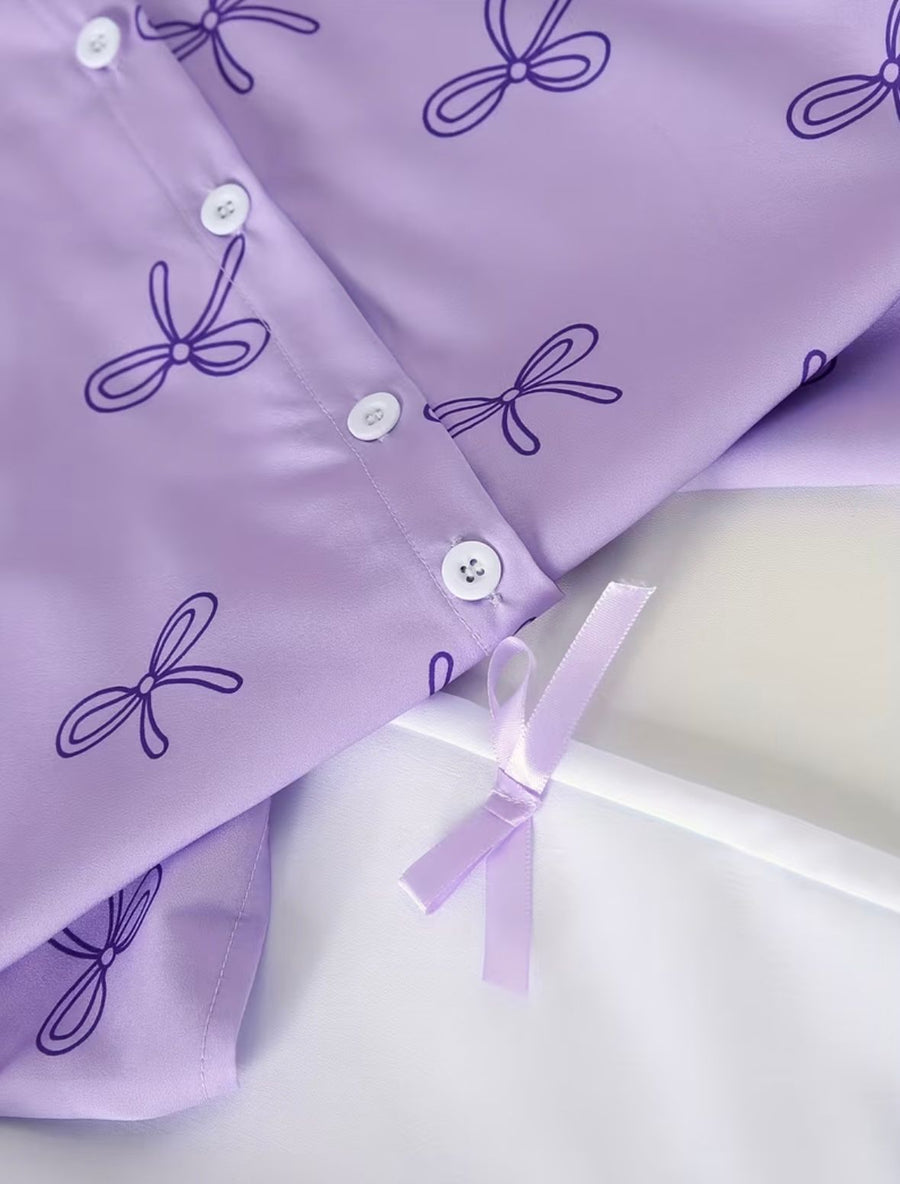 Pretty in Purple Kids Wear Outfit