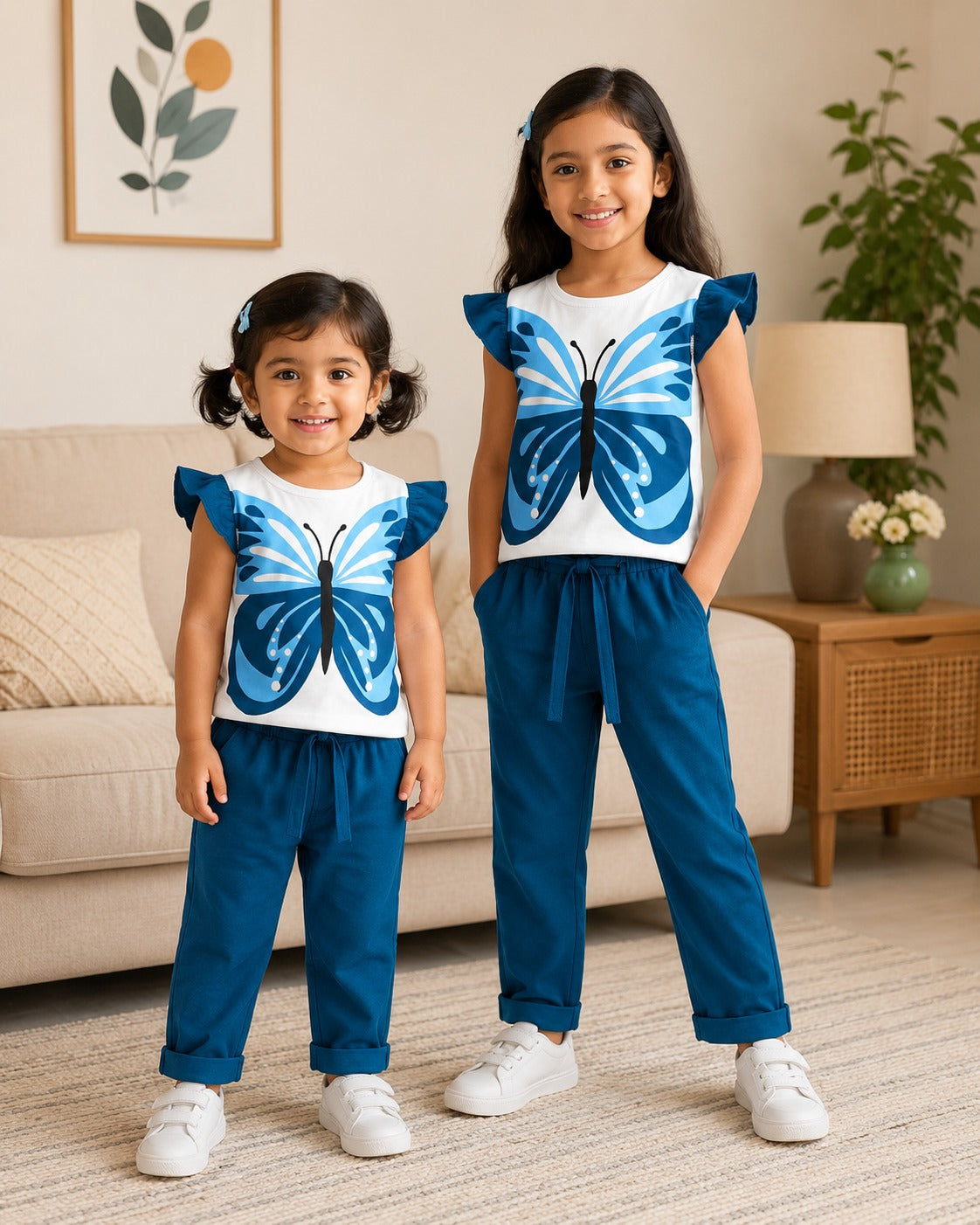 Sky Butterfly Co-ord kids wear
