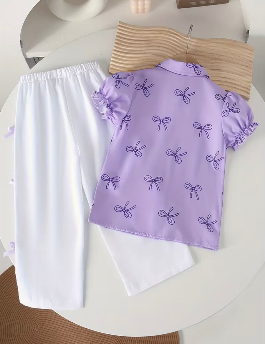 Pretty in Purple Kids Wear Outfit