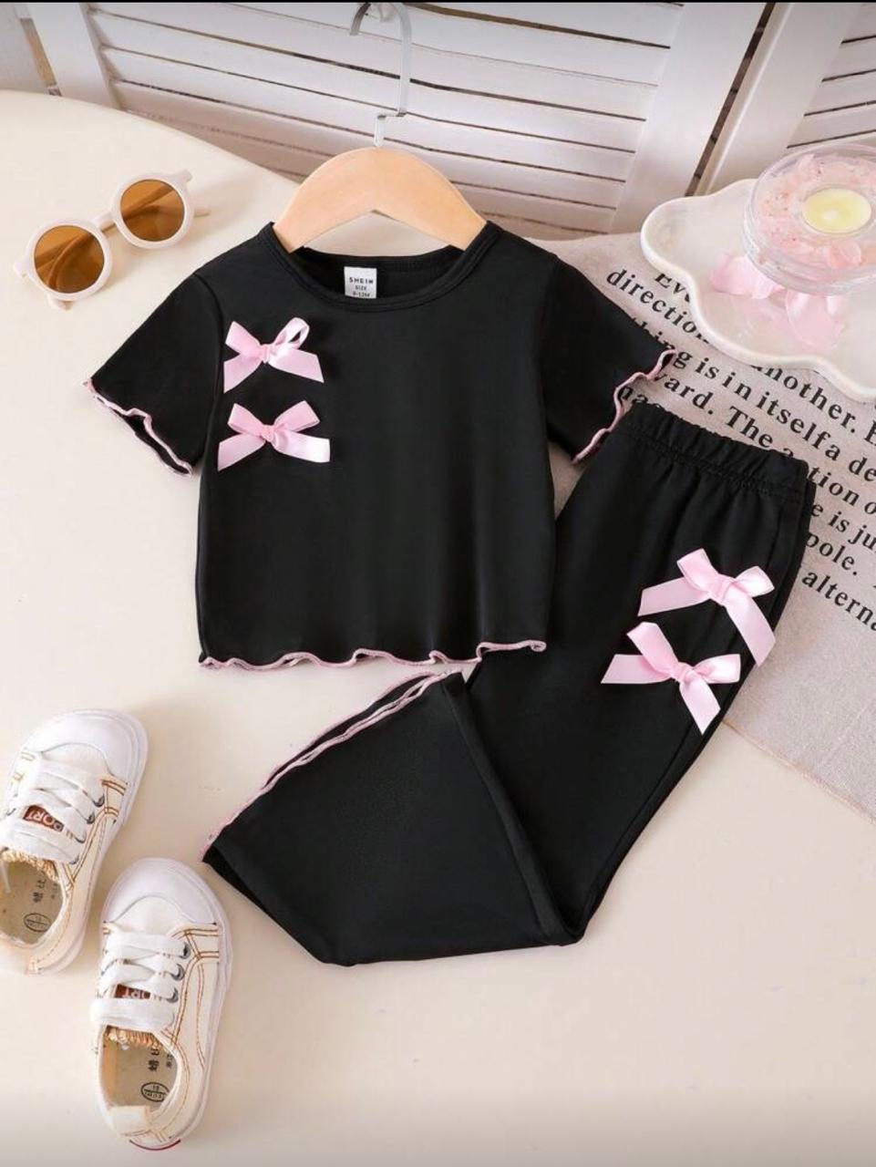 Baby Doll Bow Outfit Kids Wear