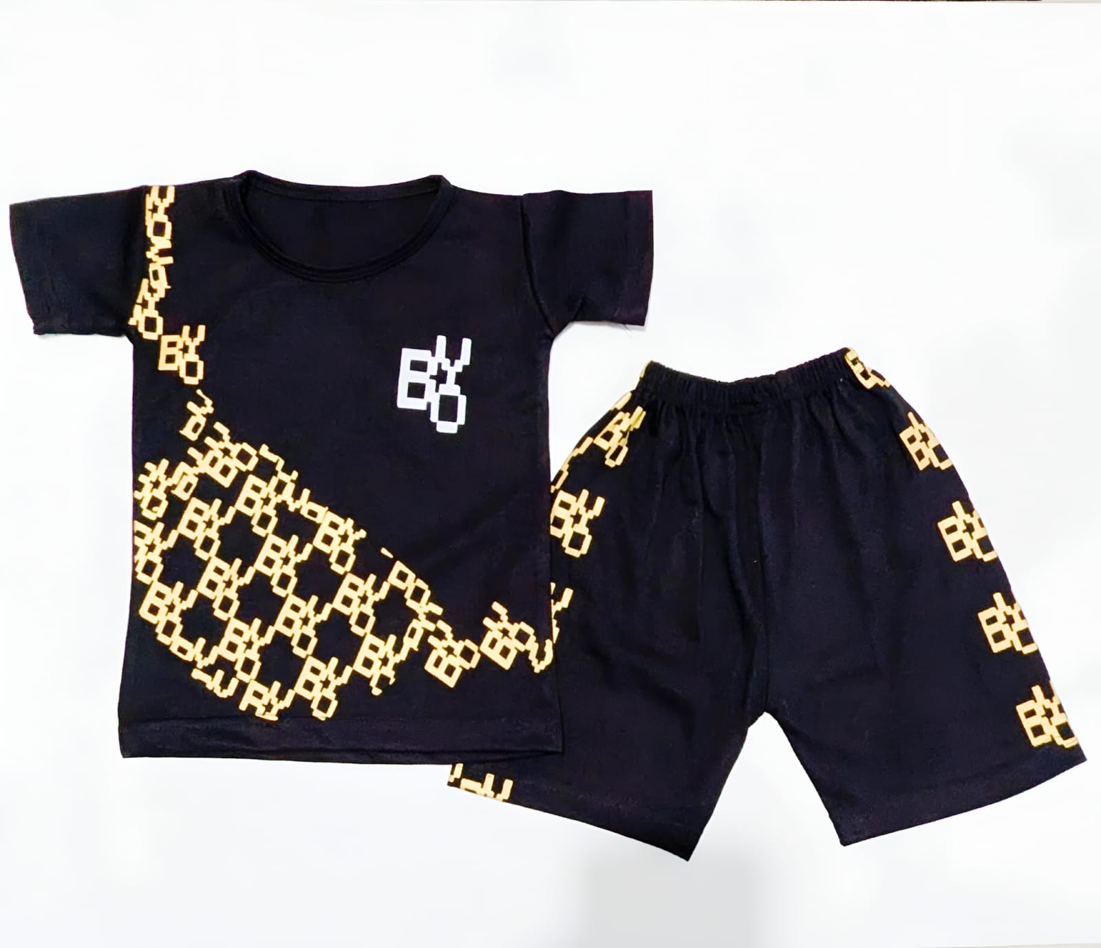 Digital Gold Streetwear Set