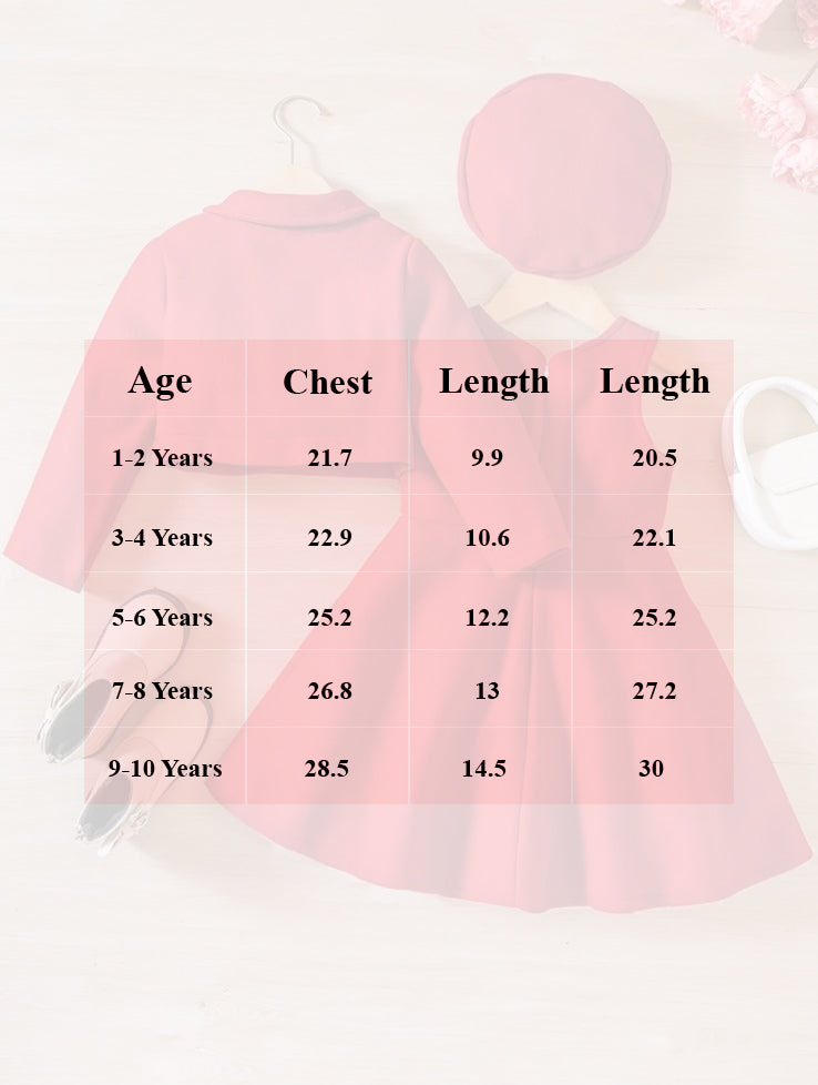 Little Grace 2Pcs Set - Red